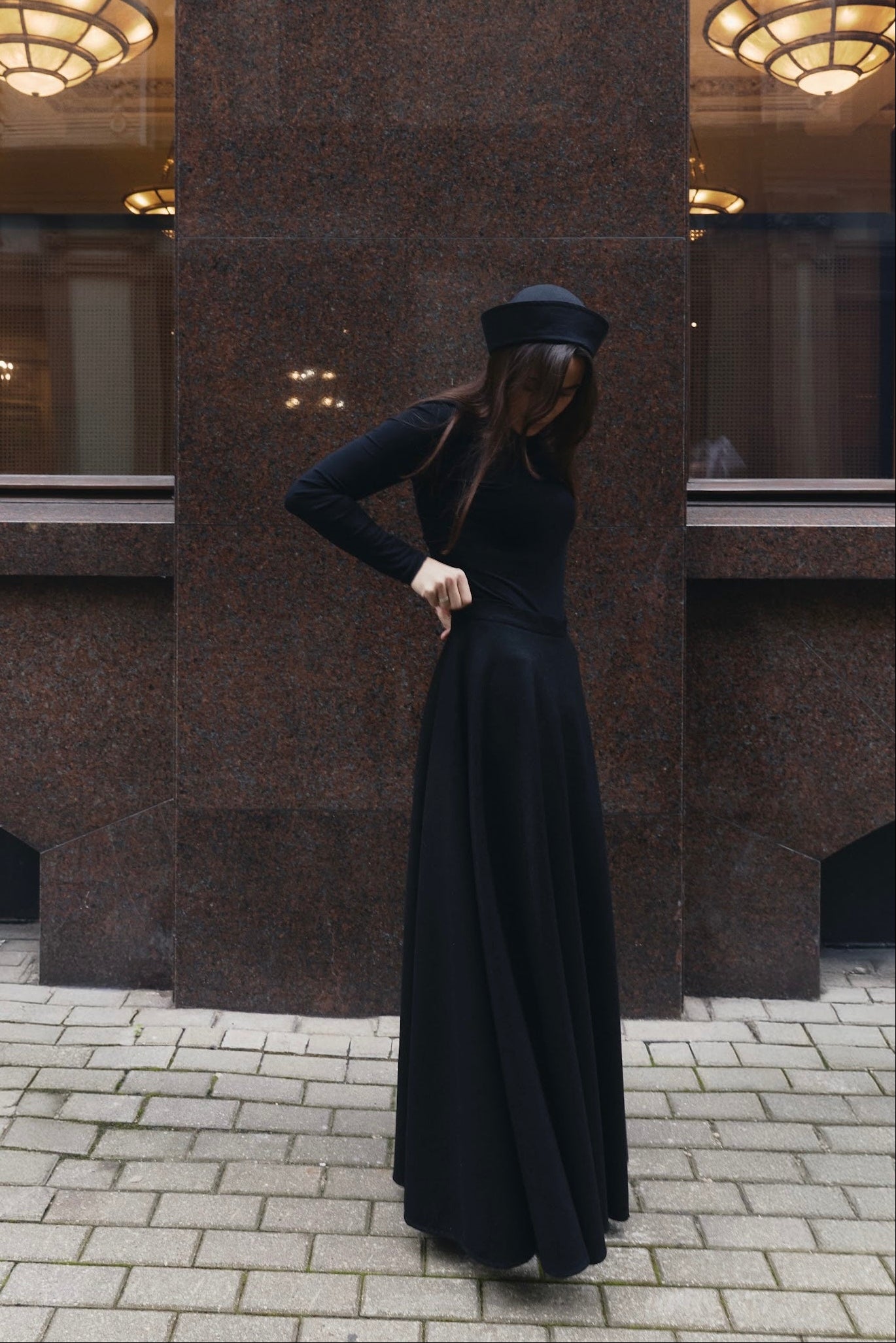 Monk Maxi in Merino Wool