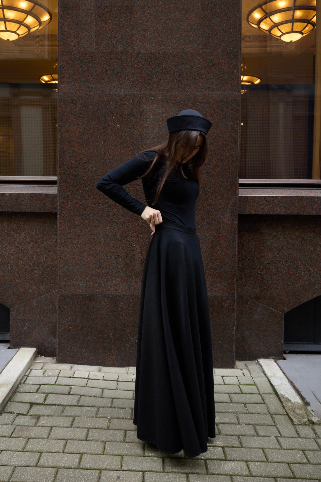 Monk Maxi in Merino Wool