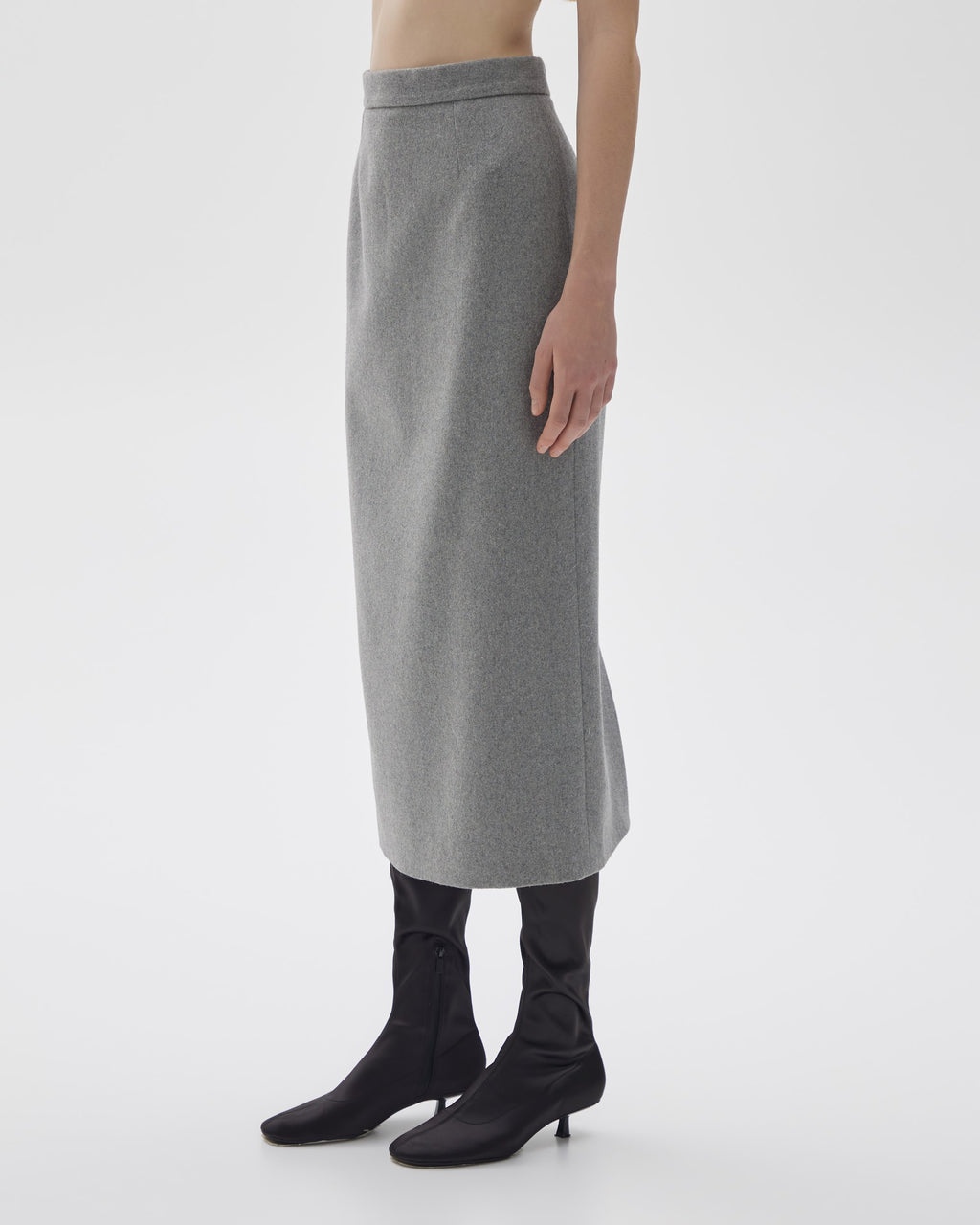 Wool Pencil Skirt
