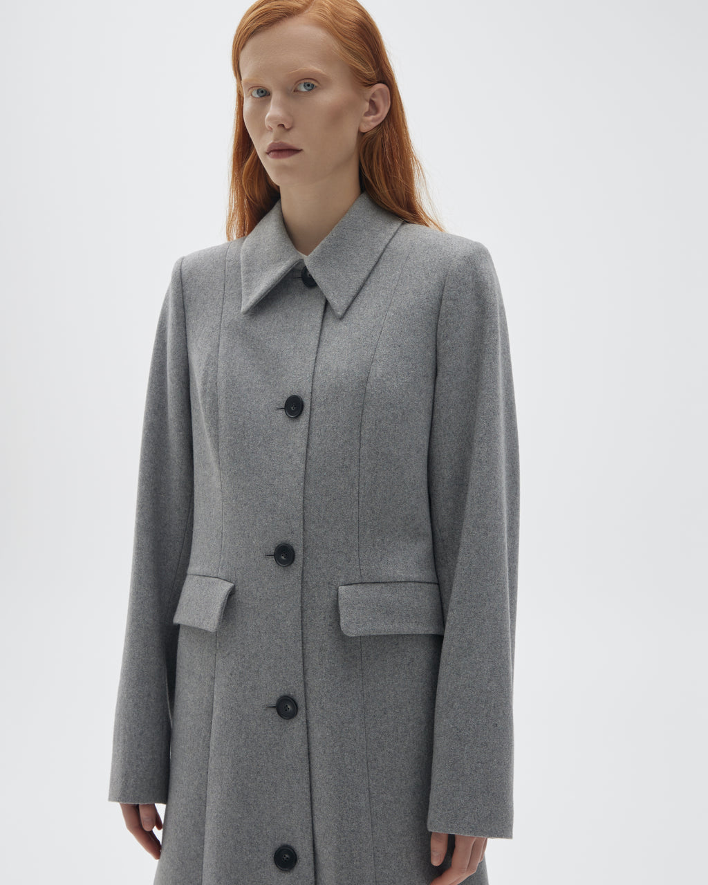TAILORED WOOL COAT