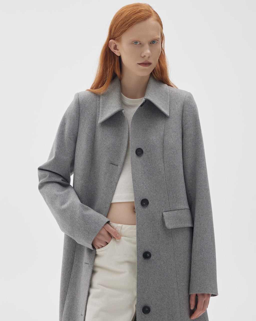 TAILORED WOOL COAT