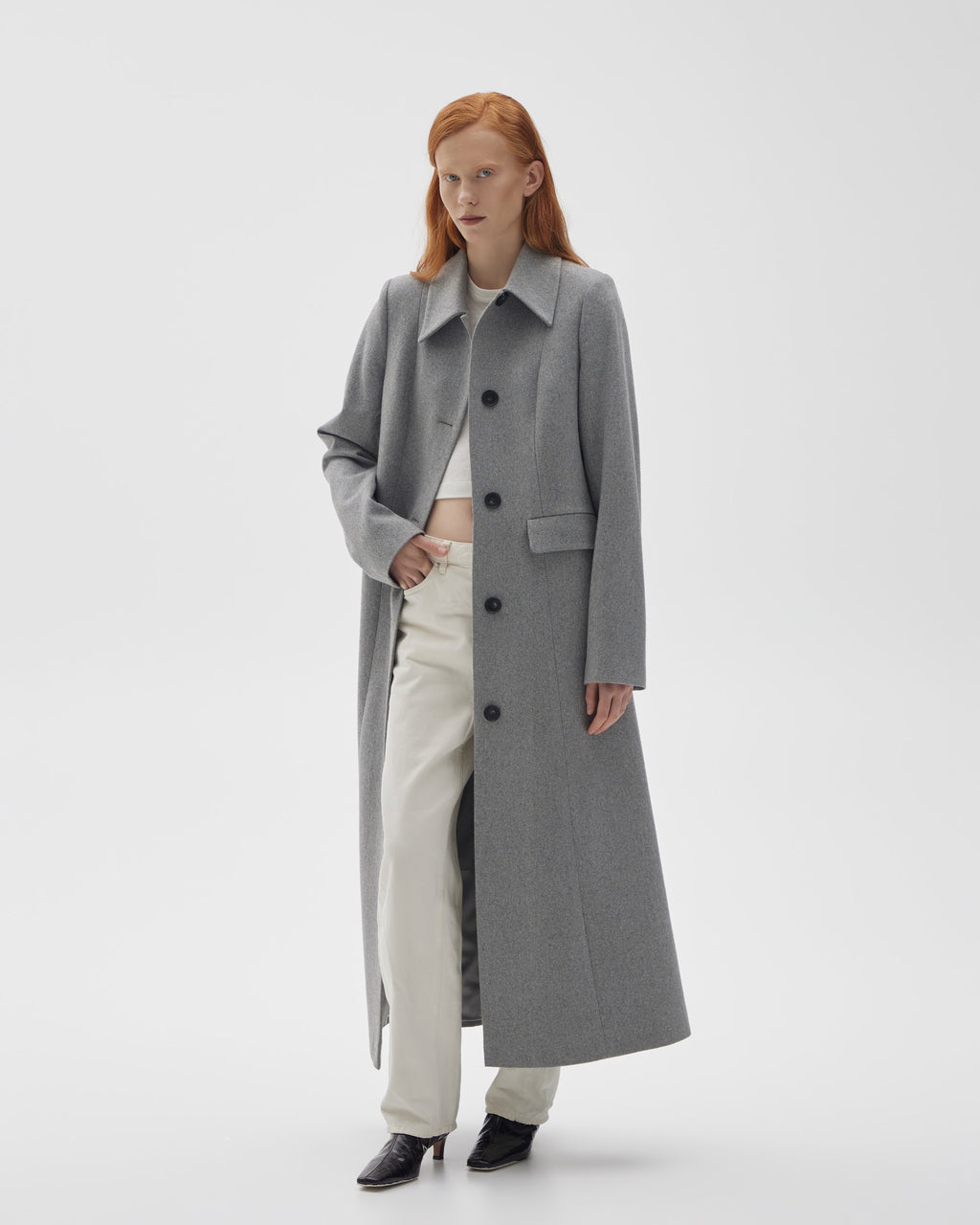 TAILORED WOOL COAT
